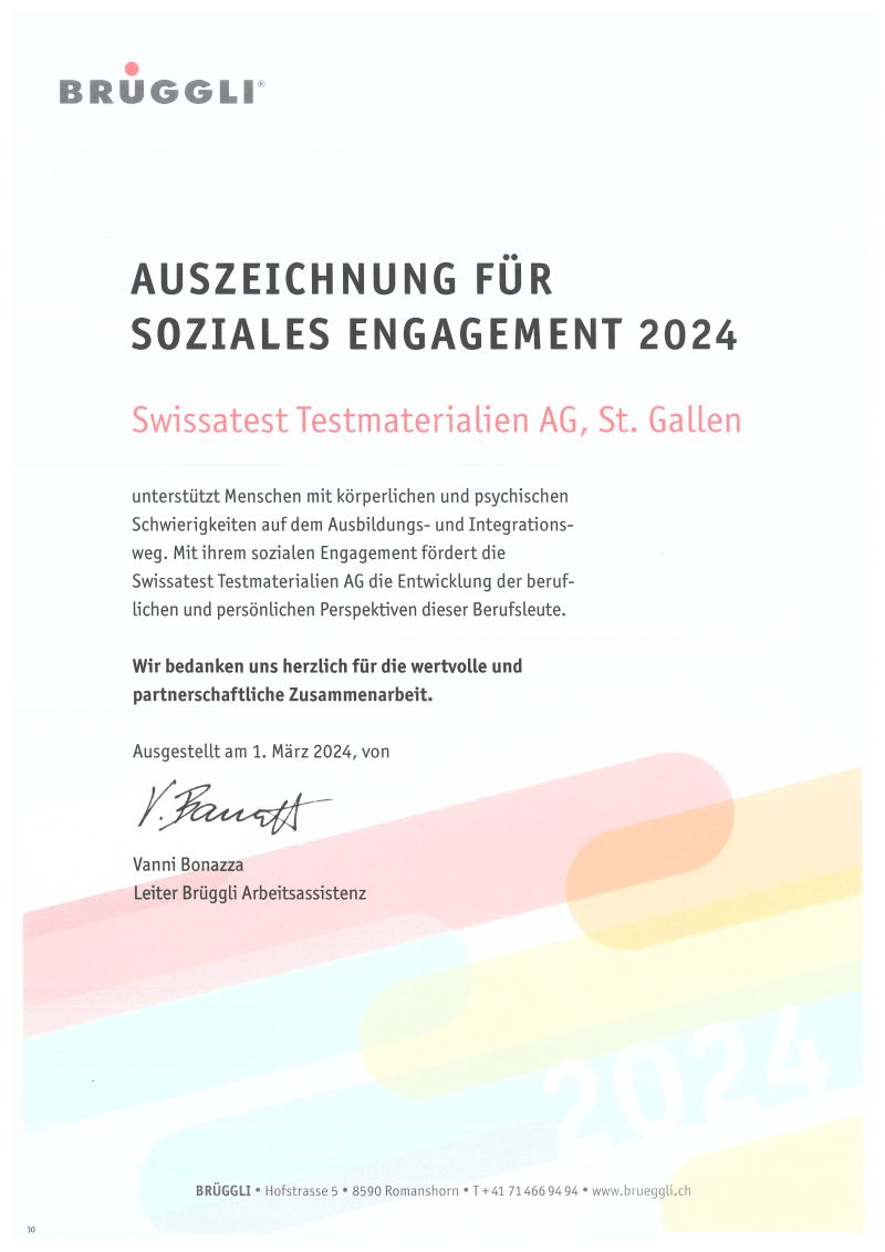 Swissatest schafft Perspektiven für junge Lernende und Menschen in Integrationsmassnahmen Image